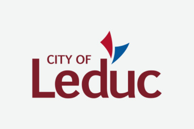 Fahne Flagge Leduc City (Alberta) 20 x 30 cm Bootsflagge Premiumqualität