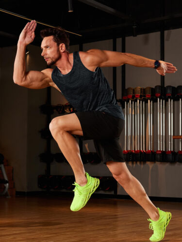 Herren Tank Tops ärmellos Muskeln Sport Sport Fitnessstudio Training schnell trocknen A-Shirt - Bild 4 von 97