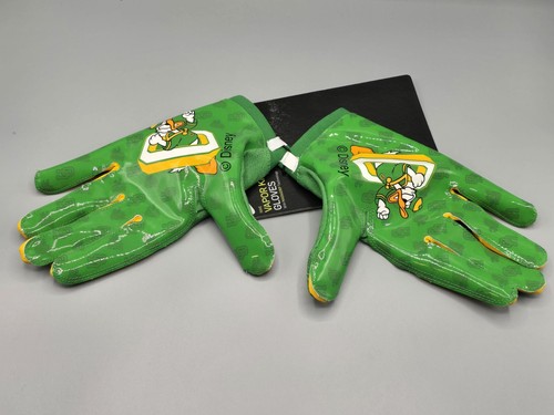 Nike Oregon Ducks Vapor Knit Football Gloves Men's XXL Disney FN5284-314 - Picture 2 of 4