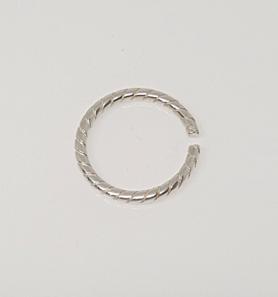 Fabulous Solid Patterned Band Ring 925 Silver Siz… - image 20