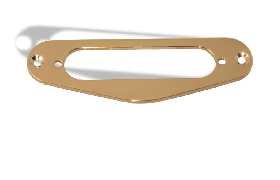 Single Small Lipstick Trim Ring Cover Flat 7/64 thick Gold Metal 081117GD - Image 3 of 3