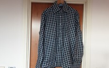Mens Hawes & Curtis Hurst Shirt, Single Cuffs size XXL, VGC