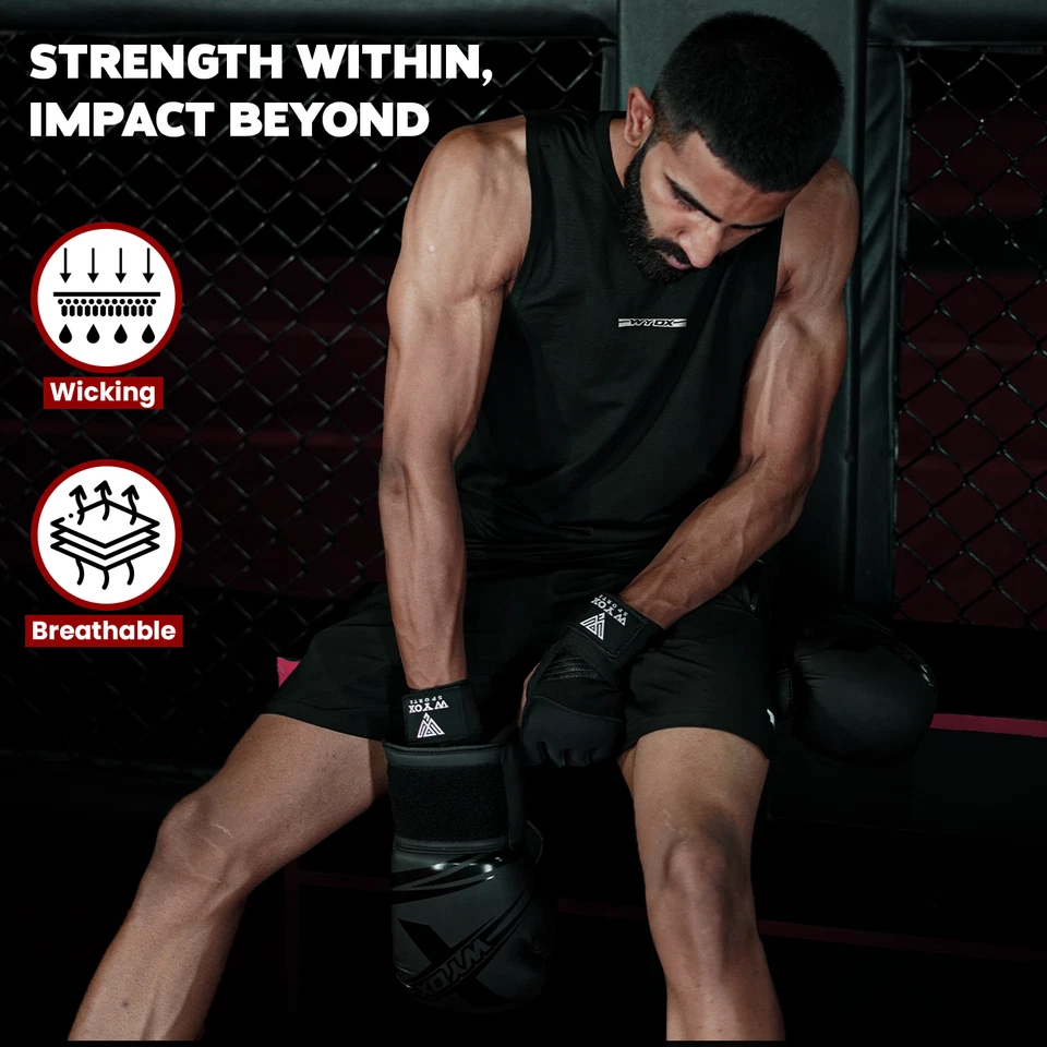 WYOX Gel Boxing Hand Wraps for Men & Women, Hand Wraps for Boxing & Muay Thai - Image 4 of 4