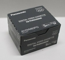 5 Panasonic 83min WH XR900 Pro Mini DV tape for GL2 ZR960 ZR950 ZR930 HDV HD cam