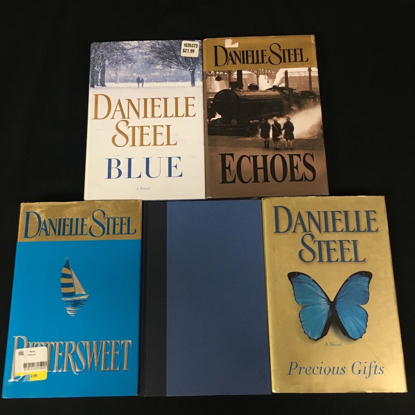 Danielle Steel Lot Of 5 Romance Novels Blue Echoes Bittersweet Magic