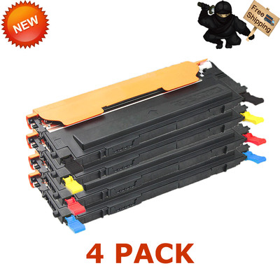 4PK CLT-K407S CLT-407S Color Toner Set For Samsung CLX-3180 CLX-3185FW CLX-3185N