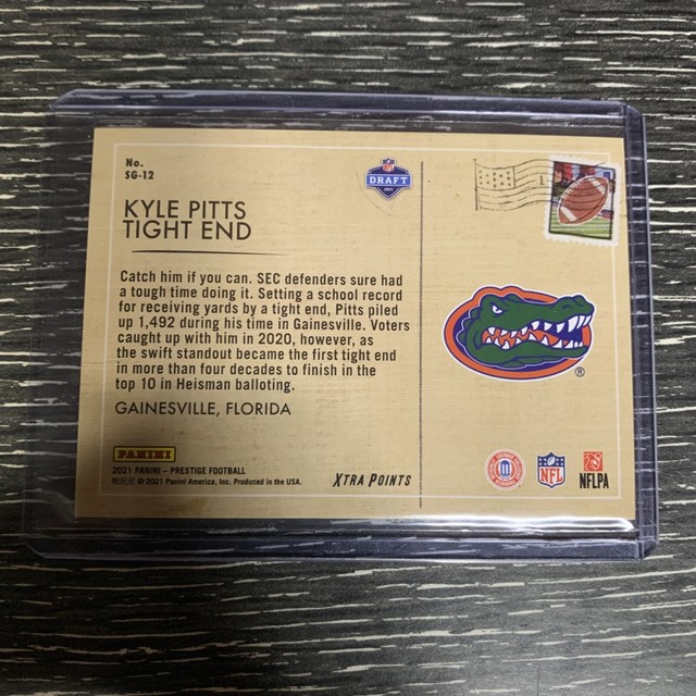 2021 Panini Prestige Seasons Greetings Xtra Points Gold SG12 Kyle