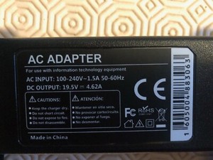 Laptop AC Netzteil 19,5 V, 4,62A4.5/3.0 Spitze blau, 90 W HP kompatibel