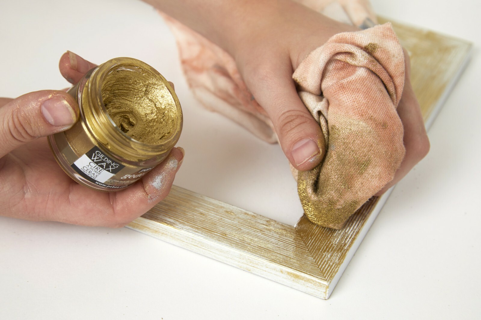 Pébéo 766506 Antique Empire Gold Gilding Wax - 30ml for sale online