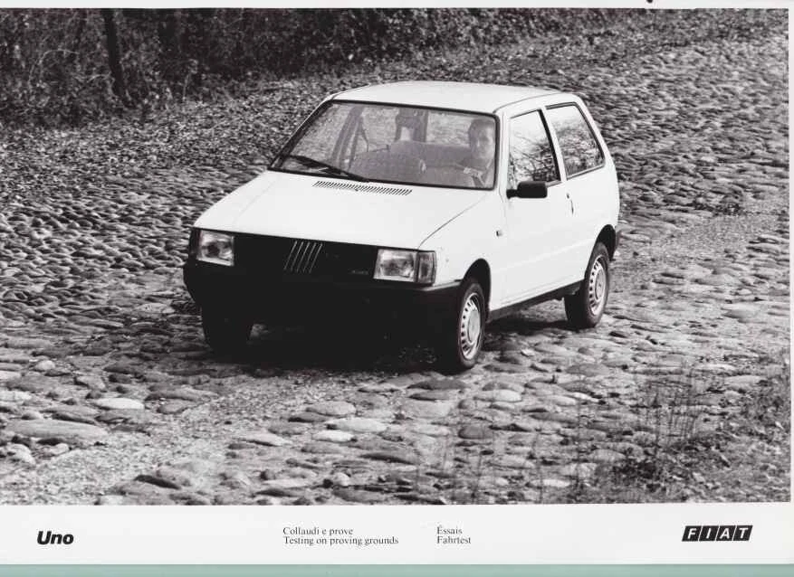photo de presse / press photo original Fiat Uno 1983 - Photo 1/1