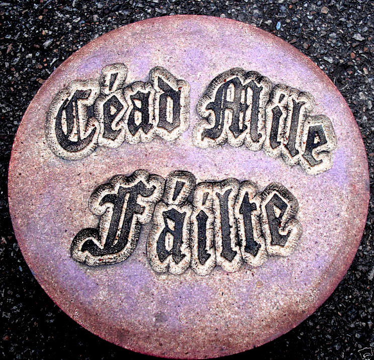 Irish Céad Mile Fáilte Mold Means Welcome 10
