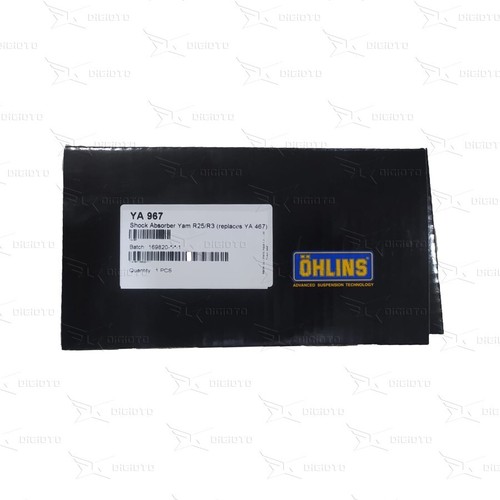 Genuine Ohlins YA967 Adjustable Shock Absorber for Yamaha YZF MT-03 2017-2021 - Picture 3 of 3