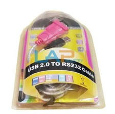 Universal USB2.0 to RS232 serial cable, industrial grade to DB9 pin 1.5 meters