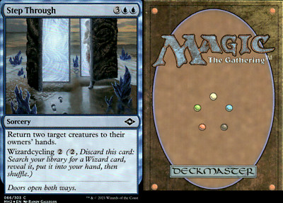 wizardcycling cards mtg Step Through (Retro) [Modern Horizons 2]  TokenMTG Magic the Gathering -MTG- Foil