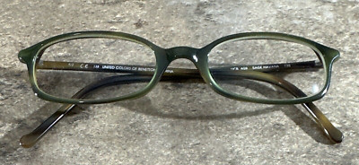 United Colors Of Benetton UCB 409 Sage Havana Eyeglasses Frames 47-18-135-27 G19
