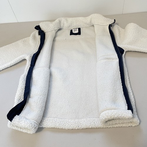 Gap Kids Full-Zip Sherpa Sweatshirt XL - Picture 8 of 10