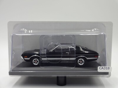 Ford Gran Torino 1972 Black 1/43 Scale Box Mini Car Display