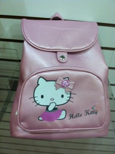hello kitty leather backpack