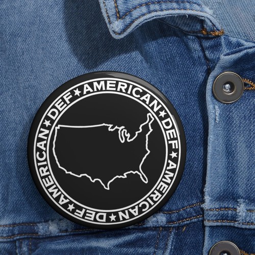 Def American ""Logo"" Pin - Bild 3 von 7