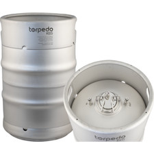 15 GALLON Torpedo Ball Lock Keg - 15 gal Corny Keg Homebrew Stainless Beer Wine
