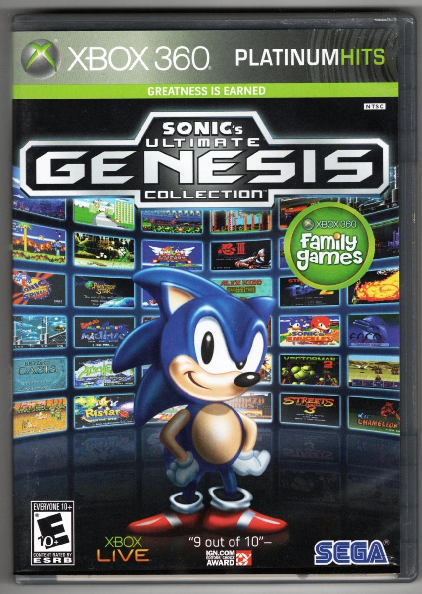 Sonic's Ultimate Genesis Collection (Platinum Hits