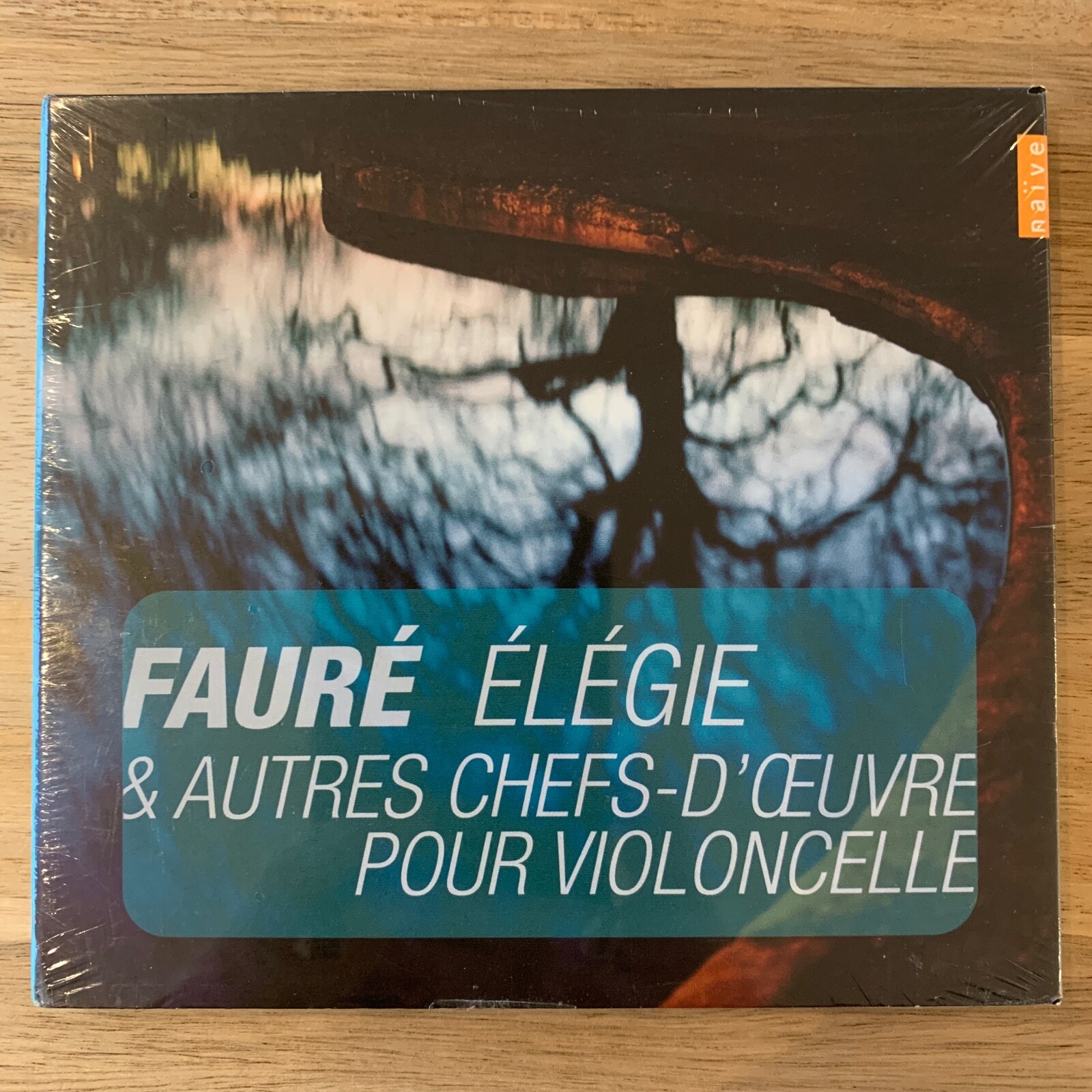 Faure: Elegie & other Masterpieces for Cello Emmanuel Krivine - CD - New Sealed