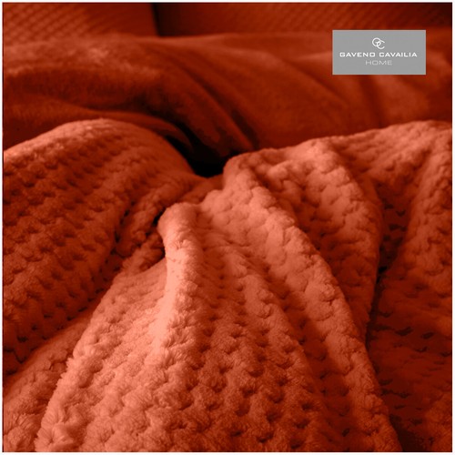 POPCORN WAFFLE LUXURY BLANKET FLEECE TRAVEL THROW SOFA BED WARM COSY EXTRA LARGE - Picture 53 of 104