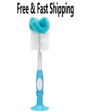 Reusable Sponge Baby Bottle Cleaning 1-pack, Blue Brush