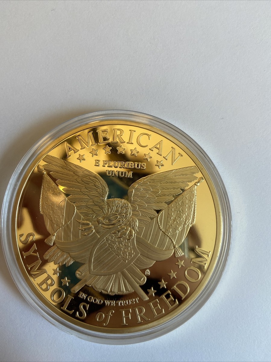 American Mint 24k gold Layered Symbol of Freedom “Liberty” coin | eBay