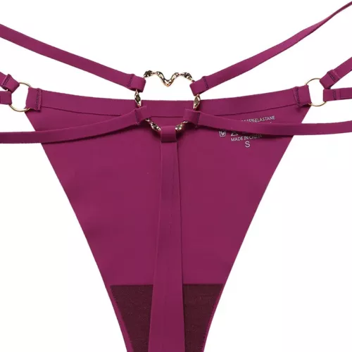 Sexy Women G String Briefs Ice Silk Panties Girls Underwear Thong Underpants - Afbeelding 7 van 14