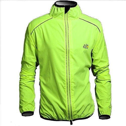 Mens Breathable Cycling Jacket Bike Raincoat Quick Dry UV Protection Windbreaker - Picture 16 of 19