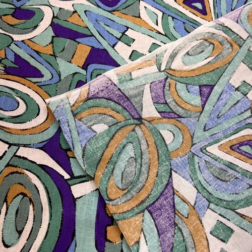 1242. Modern Funky BLUES 100% Cotton Cushion Cover Various sizes - Picture 4 of 4