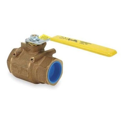 Apollo Valves 7790701 1-1/2'' Sae Bronze Ball Valve Inline