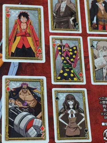 One Piece Z Spielkarten komplettes Komplettset 54 Karten + 2 Karten Japan TN - Bild 4 von 9