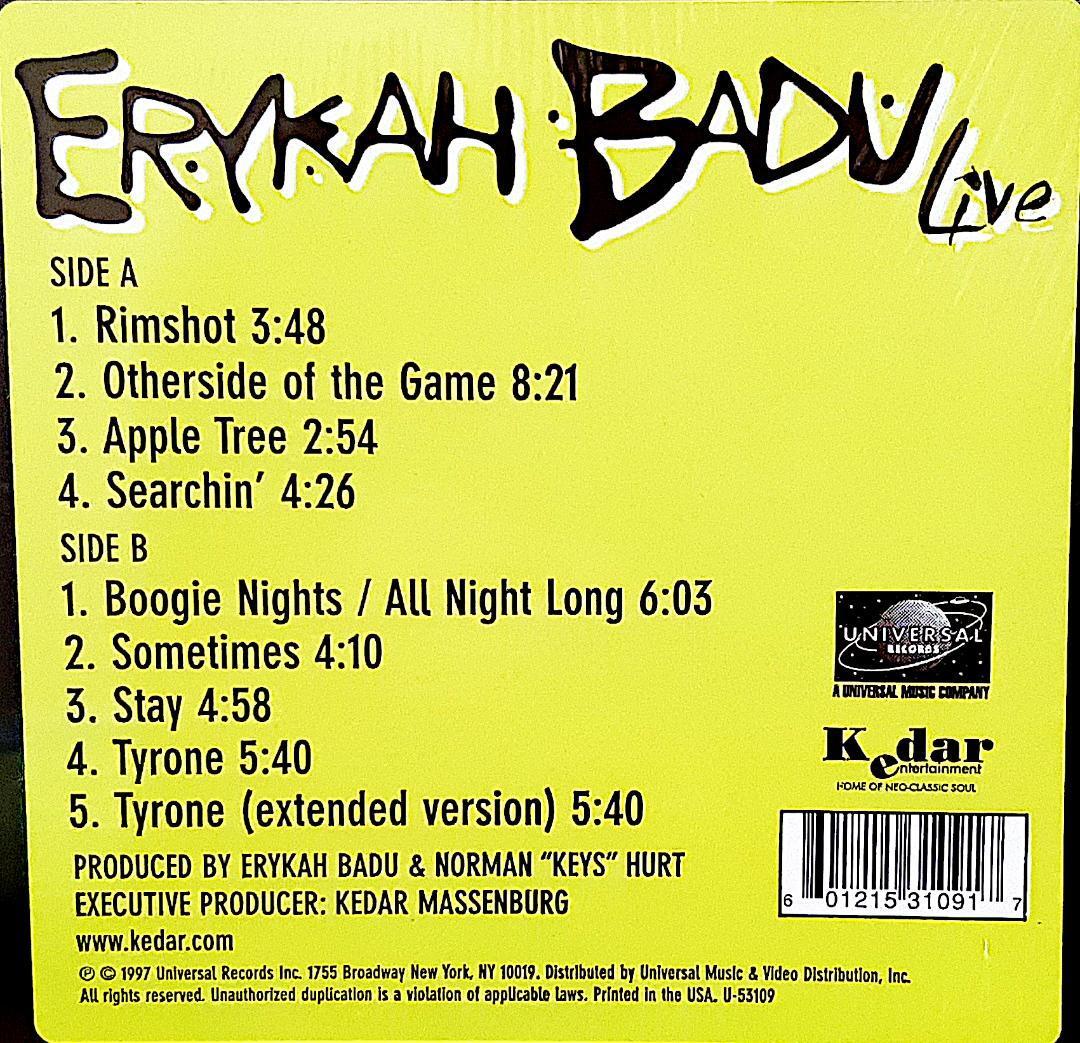 Erykah Badu / Live 12