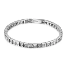stainless steel 316L Square Tennis Women Bracelets