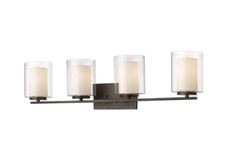Z-Lite 426-4V-OB Willow 4 Light 31.5 inch Old...