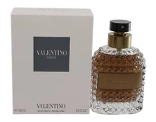 Valentino Uomo by Valentino Edt 3.4/3.3 OZ Spray for Men New In Slightly Damage