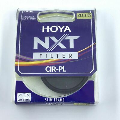 Hoya / NXT 40.5mm Circular Polarizer Camera Lens Filter / CIR-PL / Slim Frame