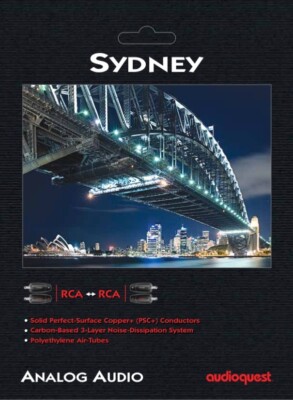 AudioQuest Sydney - 1.5 Meter - RCA to RCA - Brand New - Authorized Dealer