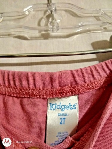 24 month Healthtex girl dark pink short & 2T Kidget light pink short - 第 2/4 張圖片