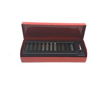 Vintage Herbrand Hex Bit Set MA13-5 1/4" Drive 12 Different Bits