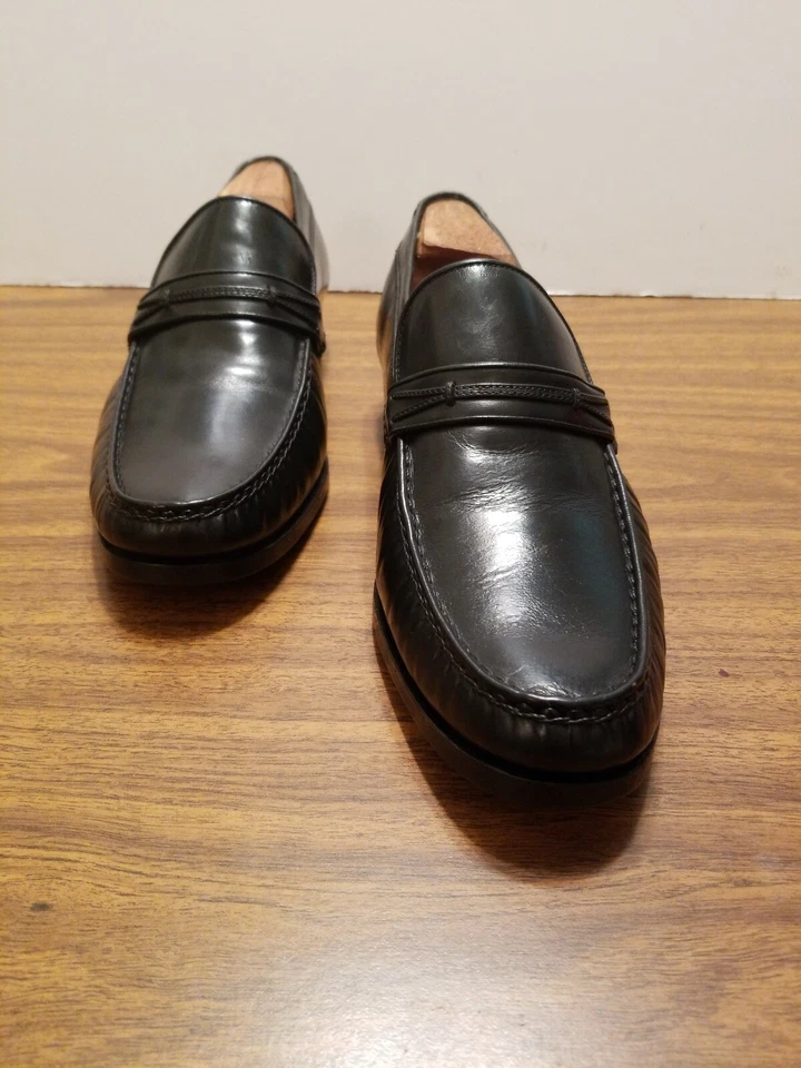 ZAPATOS REGAL EXECUTIVE CLUB TODO CUERO 8.5/D/ NEGRO SLIPON HECHOS EN BRASIL Foto 2 de 4