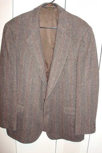 Abrigo deportivo blazer ADAMS ROW by RICHMAN, 100 % lana para hombre, talla 46 L - Imagen 1 de 7