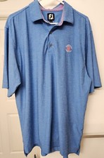 Camisa Polo FootJoy Para Hombres L Heilderberg Country Club Golf