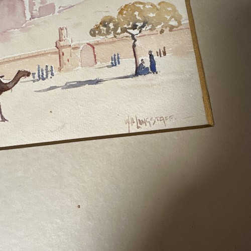4 Watercolour paintings by William Longstaff - Egypt - Australian WWI War Artist - Picture 7 of 11