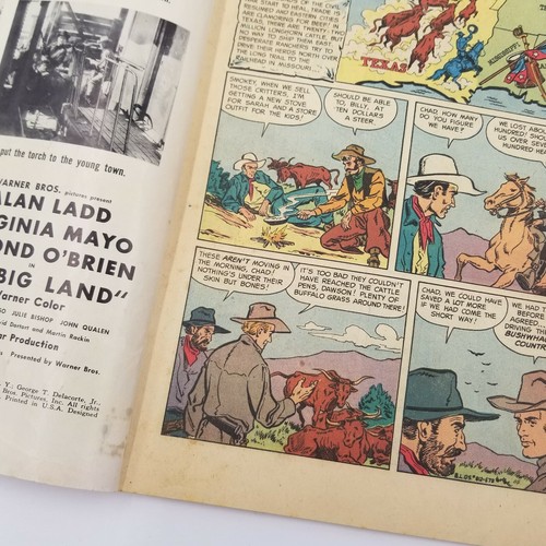 Dell Vintage Comic The Big Land A Movie Classic 1957 No. # No. 812 Golden Age - Picture 11 of 12