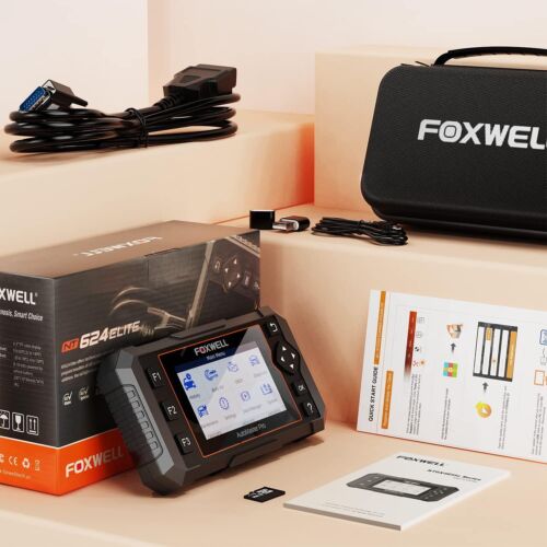 FOXWELL NT624 Elite SAS TPS Oil EPB BRT Reset ODB2 Scanner All System Scan Tool - Foto 9 di 9