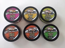 6 Strike Vapes Dry Rub Fish Attractant Psycho Kriller Krilled Corn Hook'um...