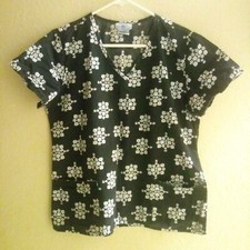SB Women's scrub Top sz s/ch